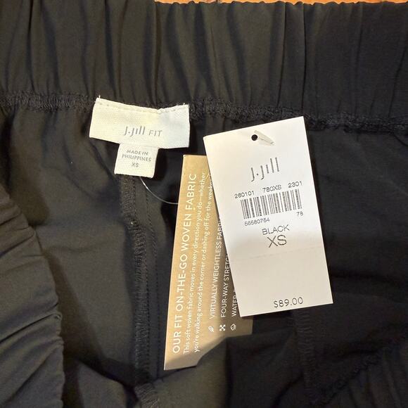 NEW J.Jill  Women's Pants Fit XS Wide Leg Pull on Casual Career Polyester GG28 - Picture 4 of 7